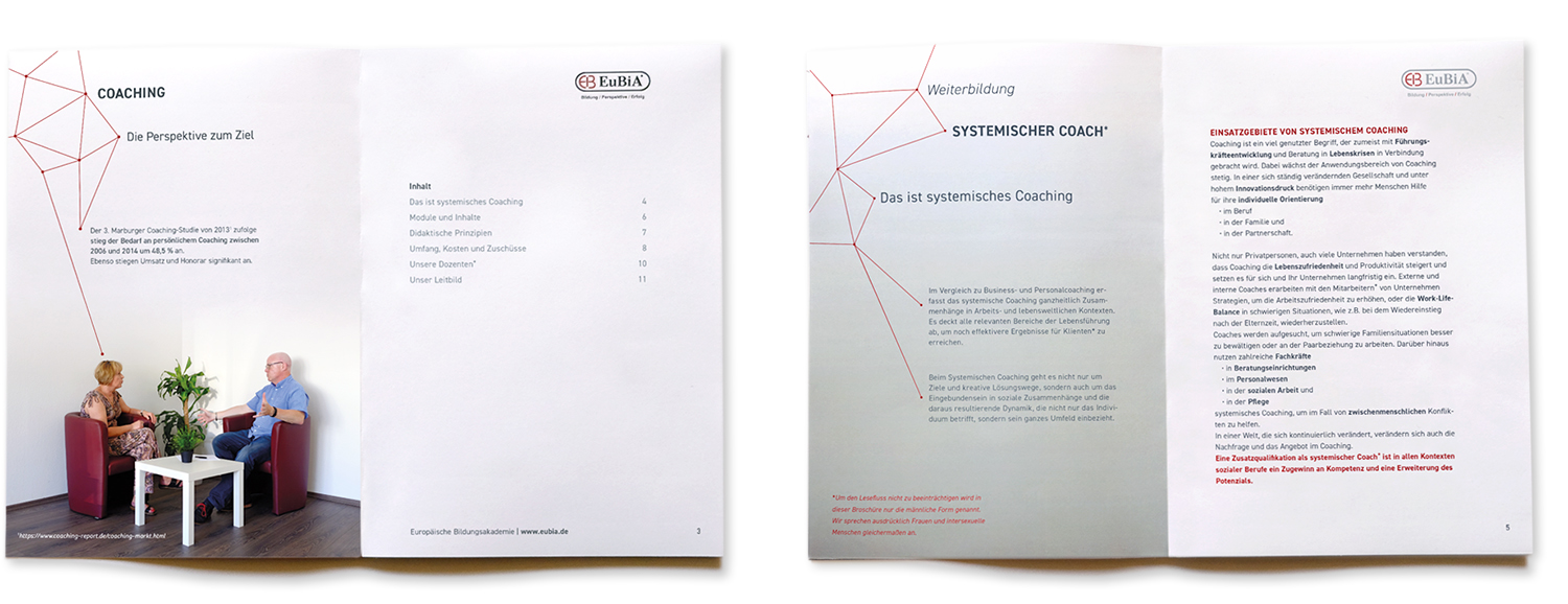 Broschürengestaltung Broschürengestaltung