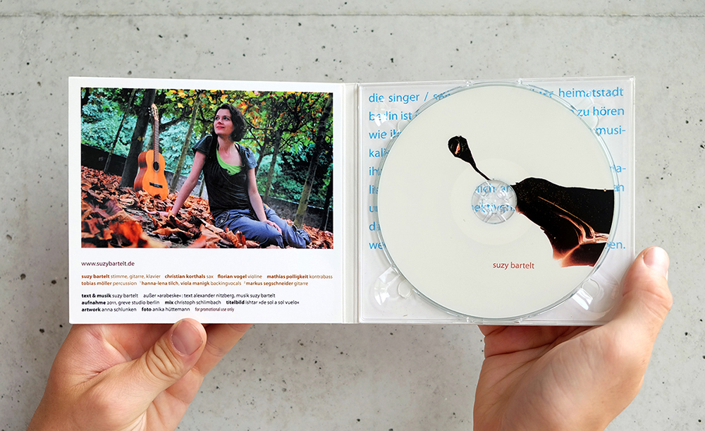 CD-Covergestaltung Suzy Bartelt CD-Covergestaltung Suzy Bartelt