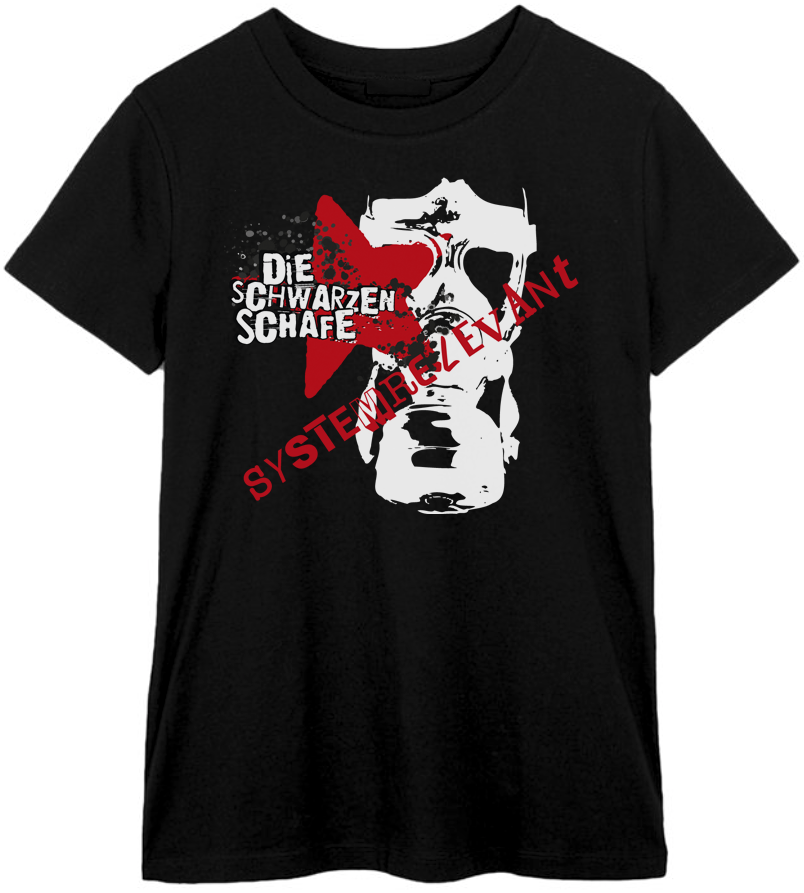 Die-Schwarzen-Schafe-Band-T-Shirt-H Bandartwork: Bandshirt