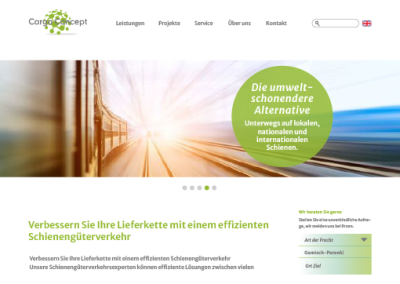 Websitegestaltung Transportunternehmen