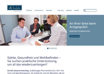 Webseitengestaltung Gesundheits- und Lebenscoachin