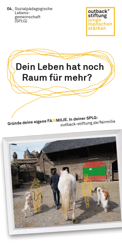 Flyer für Kampagne zur Mitarbeitergewinnung für Jugendhilfeträger Flyer für Kampagne zur Mitarbeitergewinnung für Jugendhilfeträger