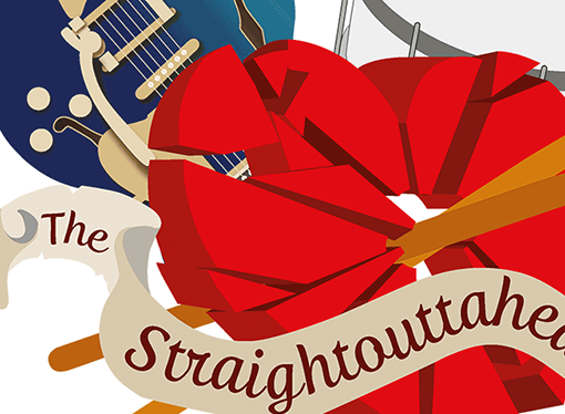 Logogestaltung für Rock ’n‘ Roll-Band