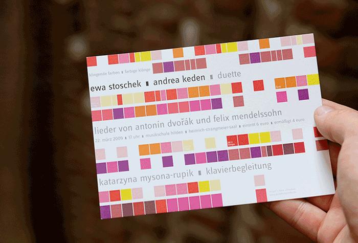 Kommunikationsmittel für ein klassisches Konzert Kommunikationsmittel für ein klassisches Konzert
