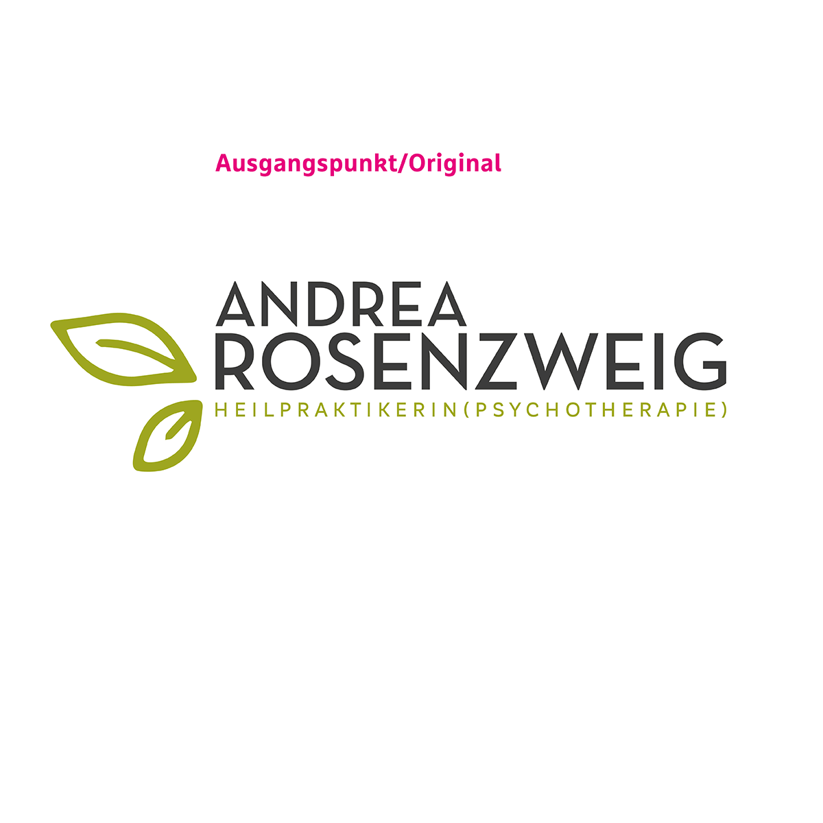 Logo-Redesign für Heilpraktikerin Logo-Redesign für Heilpraktikerin